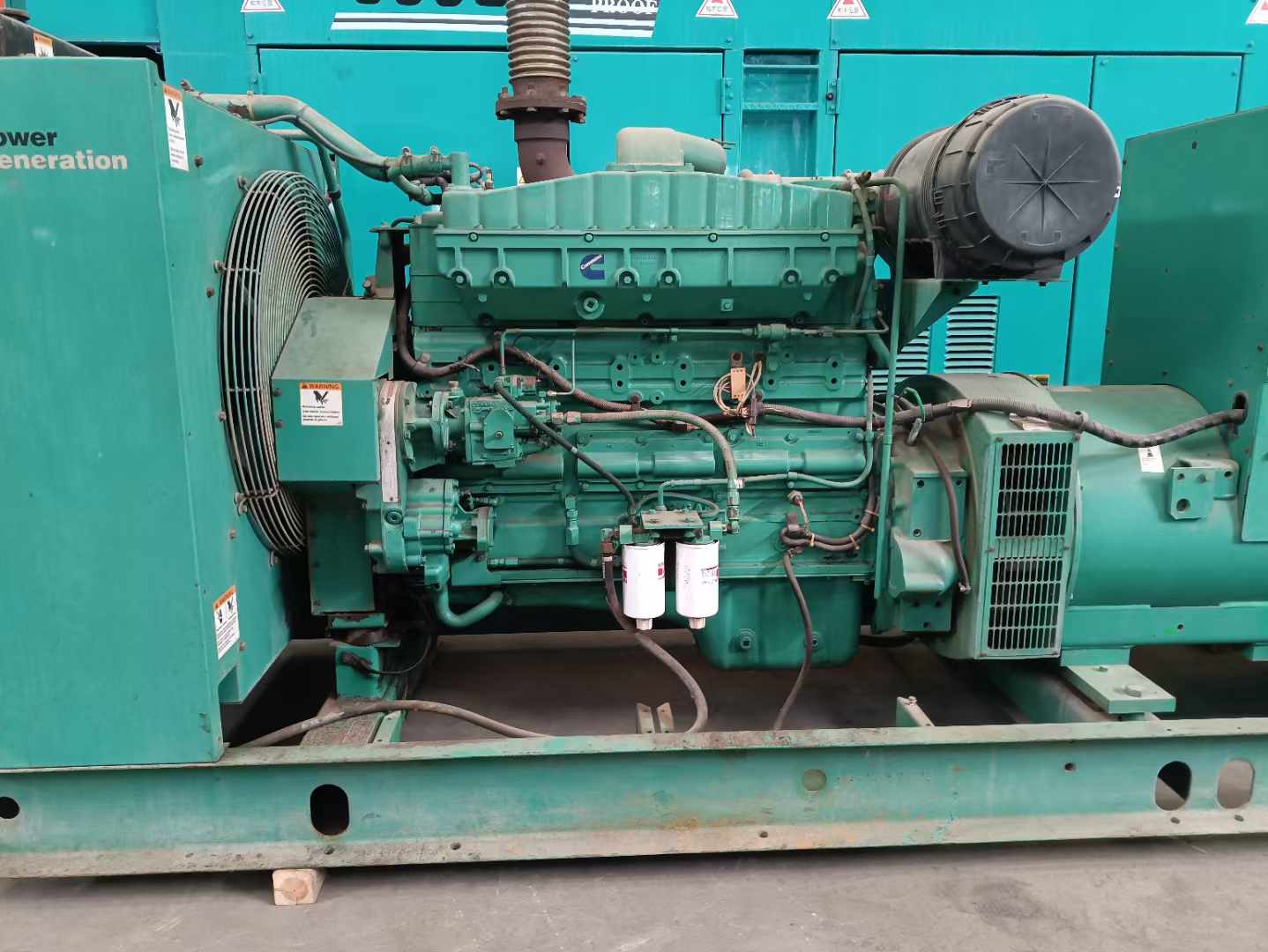 翰林镇过载会对 600kW 柴油发电机组造成哪些损害?